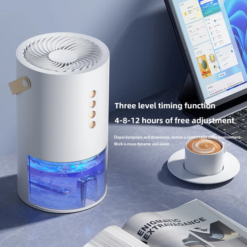 Smart Dehumidifier for Home Office Negative ions Eliminate Damp Mold and Moisture and Portable Energy Efficient Air Dehumidifier